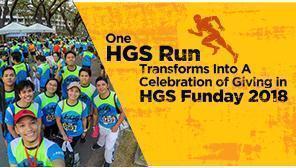 One HGS Run Transforms Into A Celebration of Giving