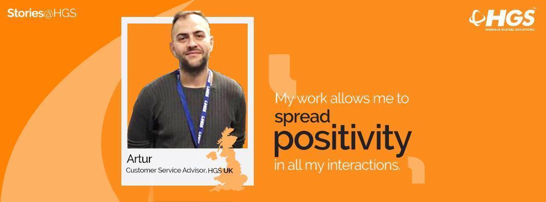 Make every interaction a positive one-Artur