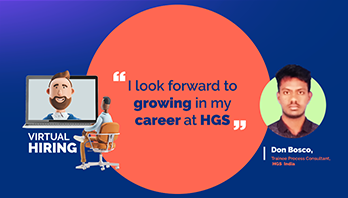 Don's virtual hiring experience at HGS